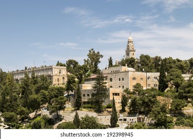 Mount Zion And The Abbey Of The Dormition