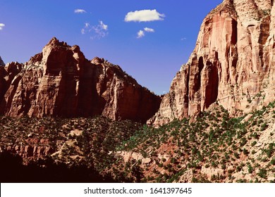 Mount Zion National Park Scenery 