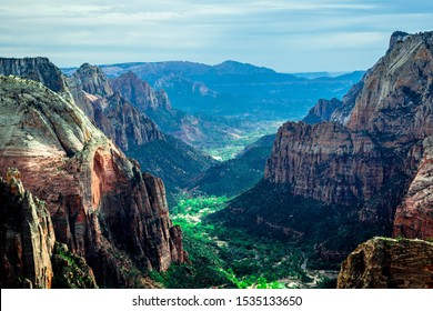 Mount Zion National Park In Utah