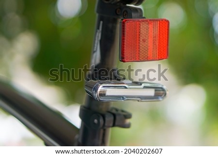 mountain bike cat eye plastic lamp