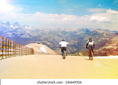 Mountain Bike Cyclist