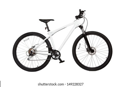 Mountain Bike Isolated On White