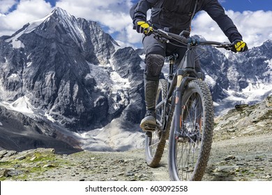 single trail mountain biking