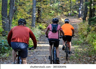 Mountain biking in the Fall