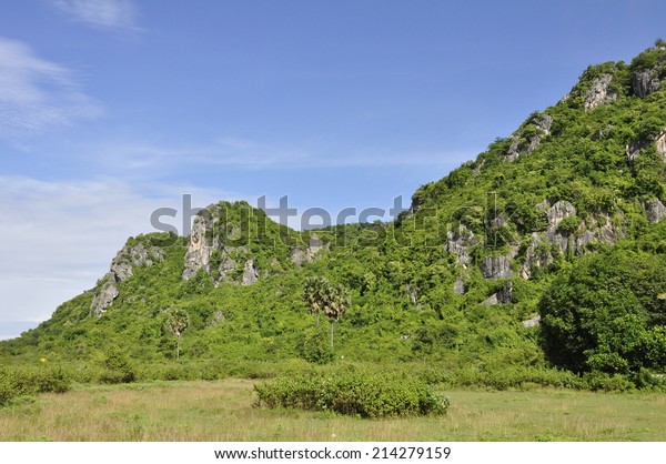 Mountain Cambodia Stock Photo Edit Now 214279159