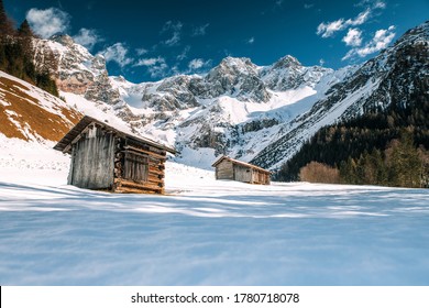 Mountain camping in ice snow - Powered by Shutterstock