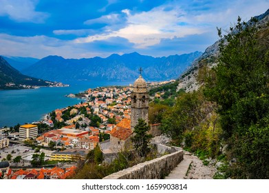 Mountain Church in Kotor Montenegro - Shutterstock ID 1659903814