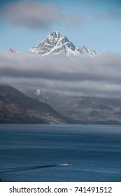 mountain in the cloud