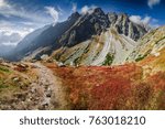 Mountain cloud rock