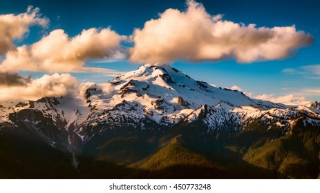 mountain and clouds
  