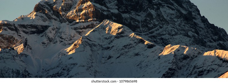 mountain at dawn