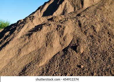 Mountain Of Dirt From Construction