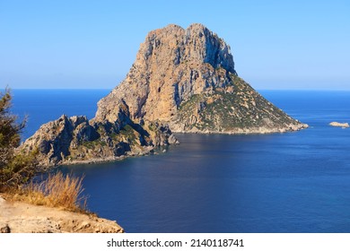 Mountain Es Vedra. Ibiza, Balearic Islands, Spain