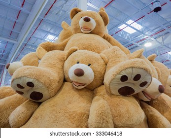 a big giant teddy bear