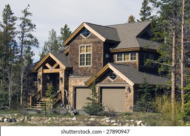 Mountain House In Colorado.