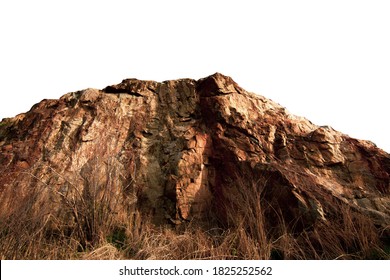 Mountain isolate on white background - Shutterstock ID 1825252562