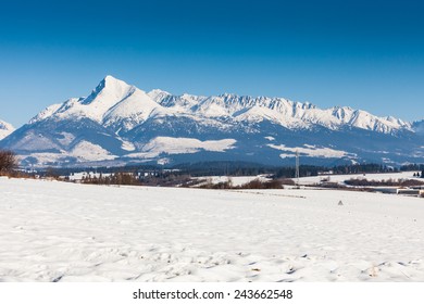 Mountain Krivan in Slovakia