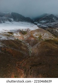 Mountain Kyrgyzstan Nature Landscape Dron