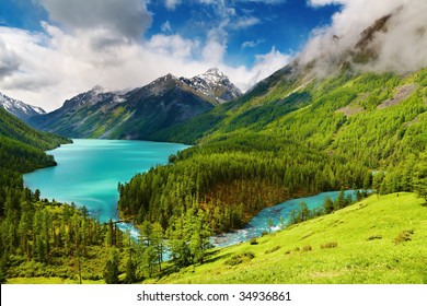 Mountain lake - Powered by Shutterstock