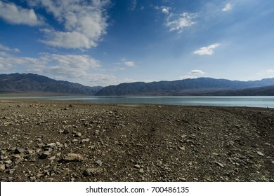 Mountain Lake Aerial View Bartogay Lake Stock Photo 700486135 ...