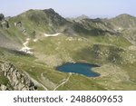 Mountain lake on Gjeravica mountain, Kosovo