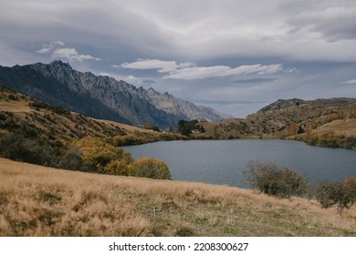 Mountain Lake In Queenstown, NZ