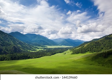 mountain landscape - Shutterstock ID 144139660