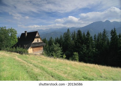 A mountain landscape