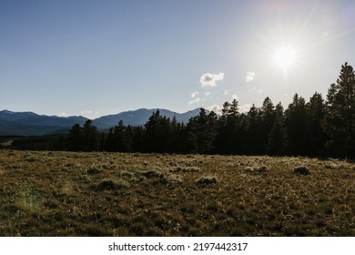 Mountain Landscape In Bighorn Mountains