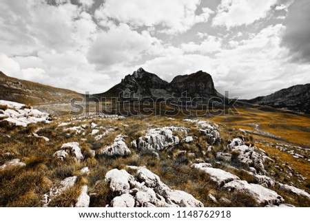 Similar – Image, Stock Photo Old Man of Storr on the Isle of Skye in Scotland