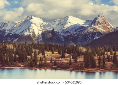 Mountain Landscape in Colorado Rocky Mountains, Colorado, United States. - Shutterstock ID 534061090