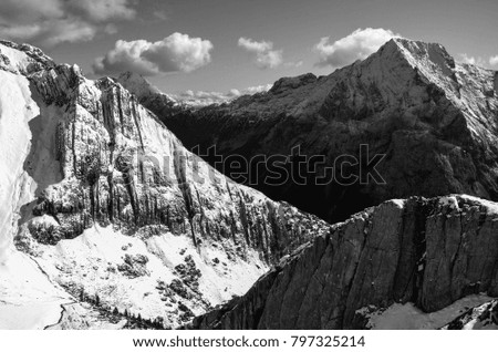 Similar – Image, Stock Photo harelip Langkofel Alpine