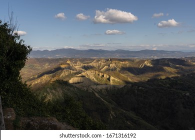 Mountain Landscape In Lazio In Italy