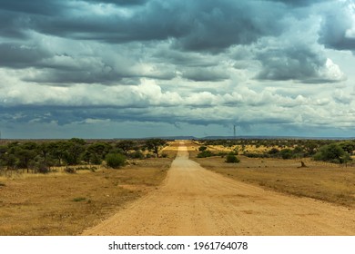 Mountain Landscape On The Omaruru River In The Erongo Region Of Central Namibia