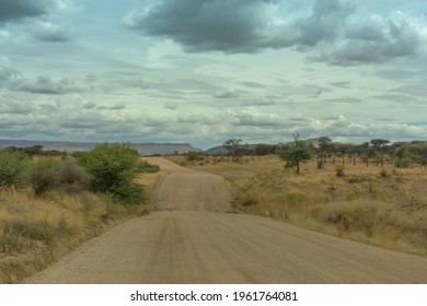 Mountain Landscape On The Omaruru River In The Erongo Region Of Central Namibia