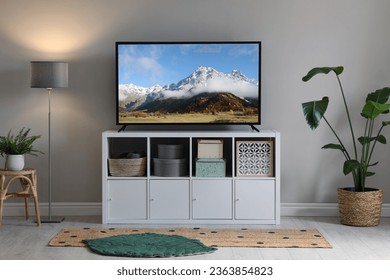 El paisaje montaña en
