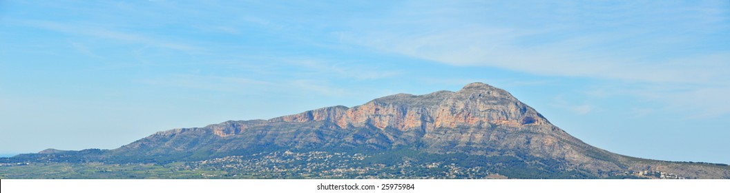 mountain landscape - panoramic view