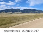 Mountain Landscape in Sheridan Wyoming