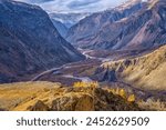 Mountain Landscape in Siberia, Altai Republic, Russia.