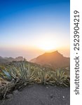 Mountain and landscape view, Santa Cruz Tenerife island, Spain