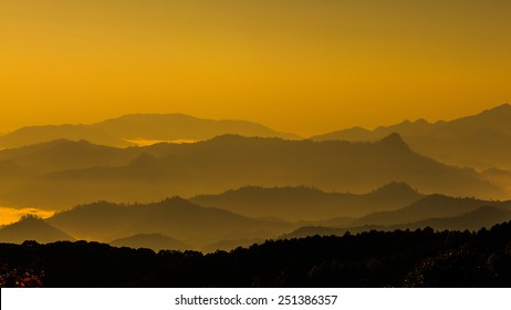 mountain layer level in thailand