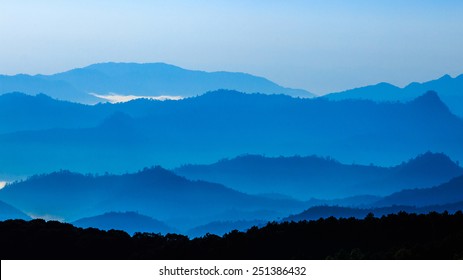 mountain layer level in thailand