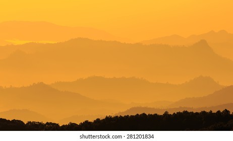 mountain layer level in thailand