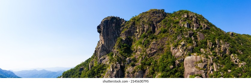 Mountain Lion Rock in Hong Kong