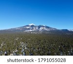 The mountain near Snowbowl, Arizona