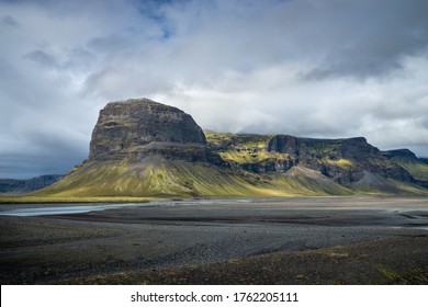 Lómagnúpur a Mountain on the South Coast of Iceland