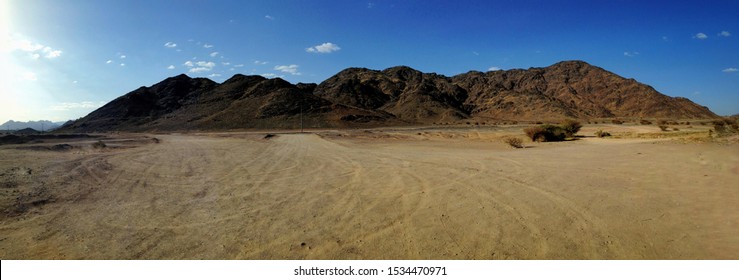 A Mountain On The Way To The Holy City Of Medinah. 