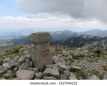 Mountain Orjen Montenegro Scenery From The Top