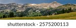 Mountain Panoramic on the Beartooth Pass, Beartooth Highway, Wyoming, USA