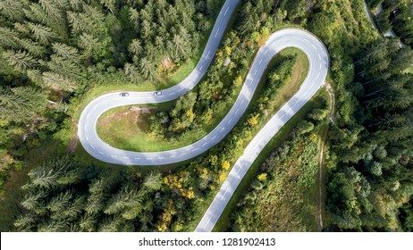 Mountain Pass, Mountains windy roads - Powered by Shutterstock